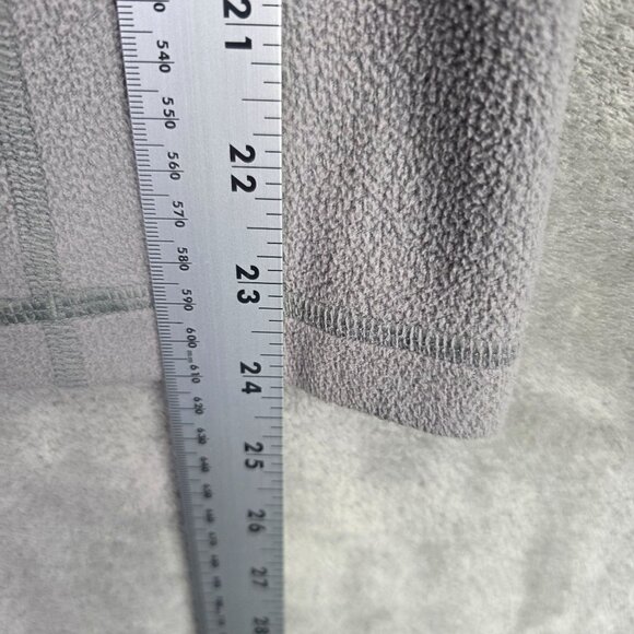 Womens Patagonia Gray 1/4 Zip Fleece Pullover Lightweight 100% Polyester Size M - Picture 6 of 7
